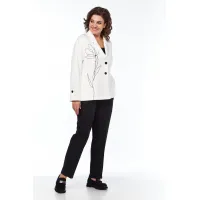 Костюм Vilena fashion молочный+шоколад