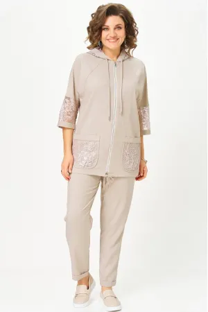 Костюм Svetlana Style 1577 бежевый