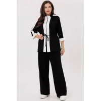 Костюм MisLana 1251 черный/белый