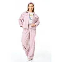 Костюм T&N 7738 пыльная роза и белый