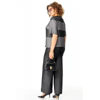 Костюм Michel Chic 1449-1 мокрый асфальт
