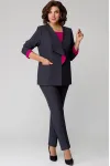 Костюм Мишель стиль 1145-1 графит + фуксия