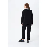 Костюм Vilena fashion 1090 серый-черный