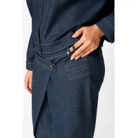 Костюм Кокетка и К 1505 синий джинс