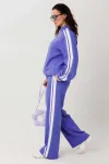 Костюм MisLana 1306 синий(фиолетовый)/молочный Костюм MisLana 1306 синий(фиолетовый)/молочный