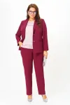 Костюм Карина Делюкс М-1407 бордо Костюм Карина Делюкс М-1407 бордо