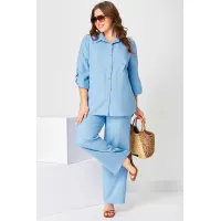Костюм Асолия 1490 голубой