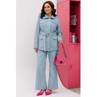 Костюм INVITE 6089 голубой джинс