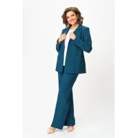 Костюм Орхидея Люкс 1604 сине-зеленый