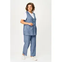 Костюм AMUAR 1049 голубой джинс