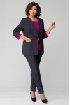 Костюм Мишель стиль 1145-1 графит + фуксия Костюм Мишель стиль 1145-1 графит + фуксия
