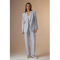 Костюм N.O.W 1627 Сизый, серебристый