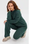 Костюм MisLana 11129 зеленый