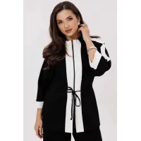 Костюм MisLana 1251 черный/белый