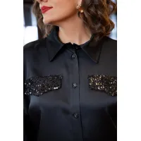 Костюм VI ORO 1235 черный