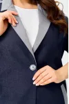 Костюм Lady Style Classic 3043 Темно-синий с серым Костюм Lady Style Classic 3043 Темно-синий с серым