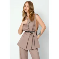 Костюм PiRS 5844 серо-бежевый