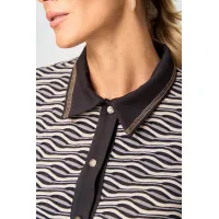 Костюм GIZART 5412 серо-бежево-черный, коричневый