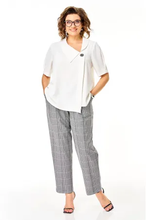 Костюм Michel Chic 1454 белый, гленчек