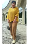 Костюм VITTORIA QUEEN 26083 желтый, горчичный Костюм VITTORIA QUEEN 26083 желтый, горчичный