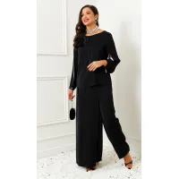 Костюм Beautiful & Free 6386 черный с молоком