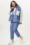 Костюм Ma cherie 3044 голубой+молочный