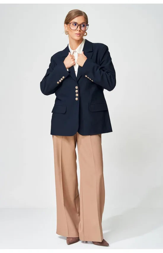 Костюм GIZART 5414 синий, бежевый