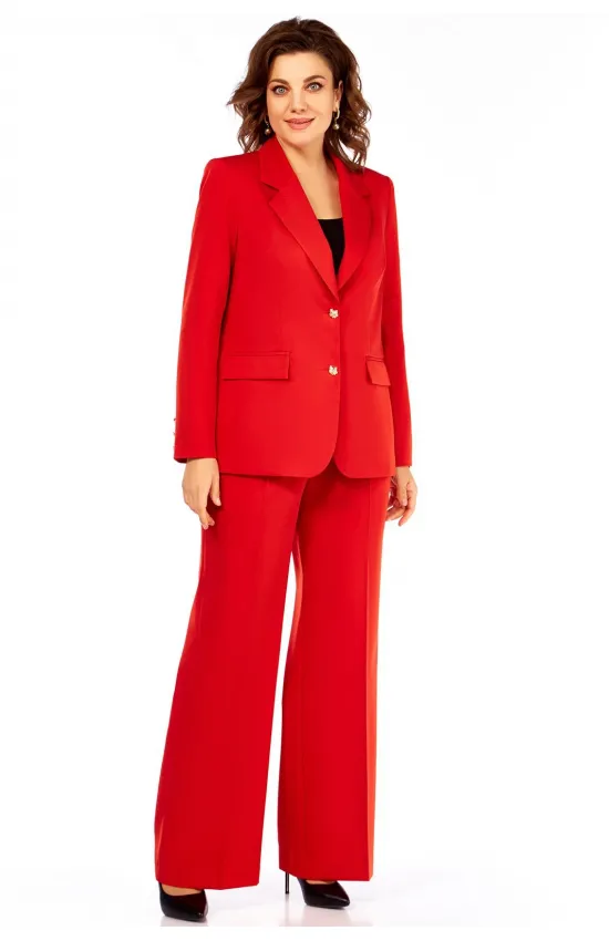 Костюм Ольга Стиль Л439 красный
