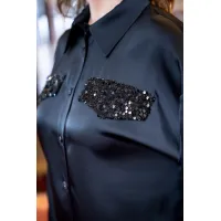 Костюм VI ORO 1235 черный