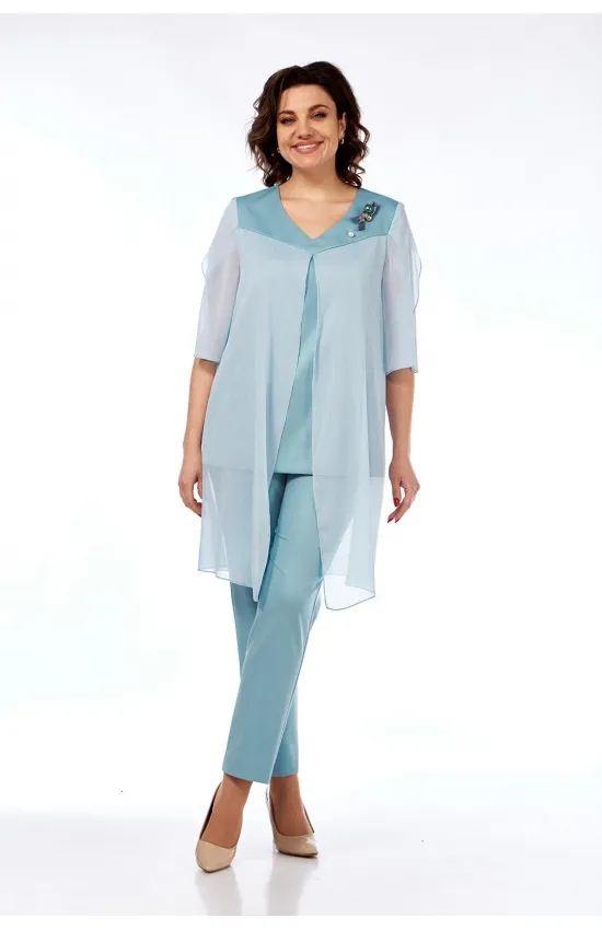 Костюм SVT-fashion 617 голубая пудра