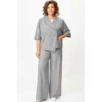 Костюм Кокетка и К 1300 серый Костюм Кокетка и К 1300 серый