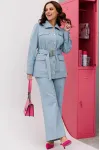 Костюм INVITE 6089 голубой джинс