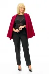 Костюм T&N 7709 бордо блеск и черный