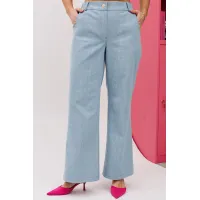 Костюм INVITE 6089 голубой джинс