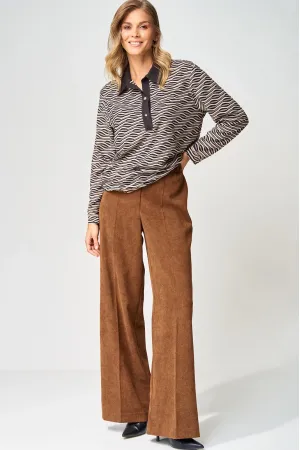 Костюм GIZART 5412 серо-бежево-черный, коричневый