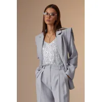 Костюм N.O.W 1627 Сизый, серебристый