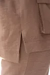 Костюм ALGRANDA 4143 Коричневый,Лимонный