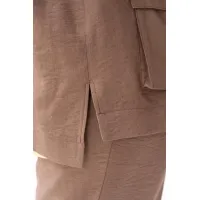 Костюм ALGRANDA 4143 Коричневый,Лимонный