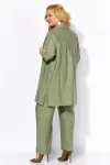 Костюм ALGRANDA 4058-4 Хаки,Молочный