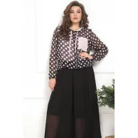 Костюм Solomea Lux 921/944 черный с розовым. Костюм Solomea Lux 921/944 черный с розовым.