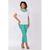 Костюм VI ORO 1135  бирюза Костюм VI ORO 1135  бирюза