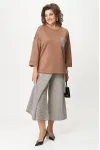Костюм Michel Chic 1362-2 коричневый + клетка