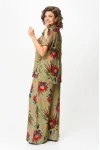 Костюм Michel Chic 1426 хаки+цветы