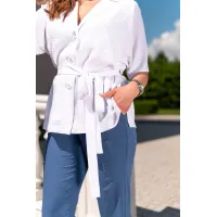 Костюм ANDINA 917 белый / индиго