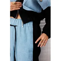 Костюм INVITE 6109 черный с голубым