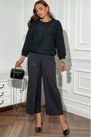 Костюм DilanaVIP 2124 зеленый-черный