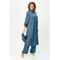 Костюм Кокетка и К 1511-1 бирюзовый