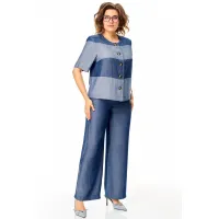 Костюм Michel Chic 1449-1 деним Костюм Michel Chic 1449-1 деним