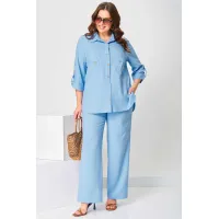 Костюм Асолия 1490 голубой