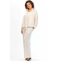 Костюм Диамант 2166 молочно-бежевый